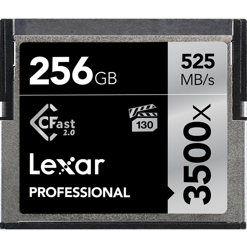  Lexar Professional 256GB 128GB 64GB CFast ī 3500x 525 ްƮ/ CFast 2.0 ī SLR HDV VPG-130